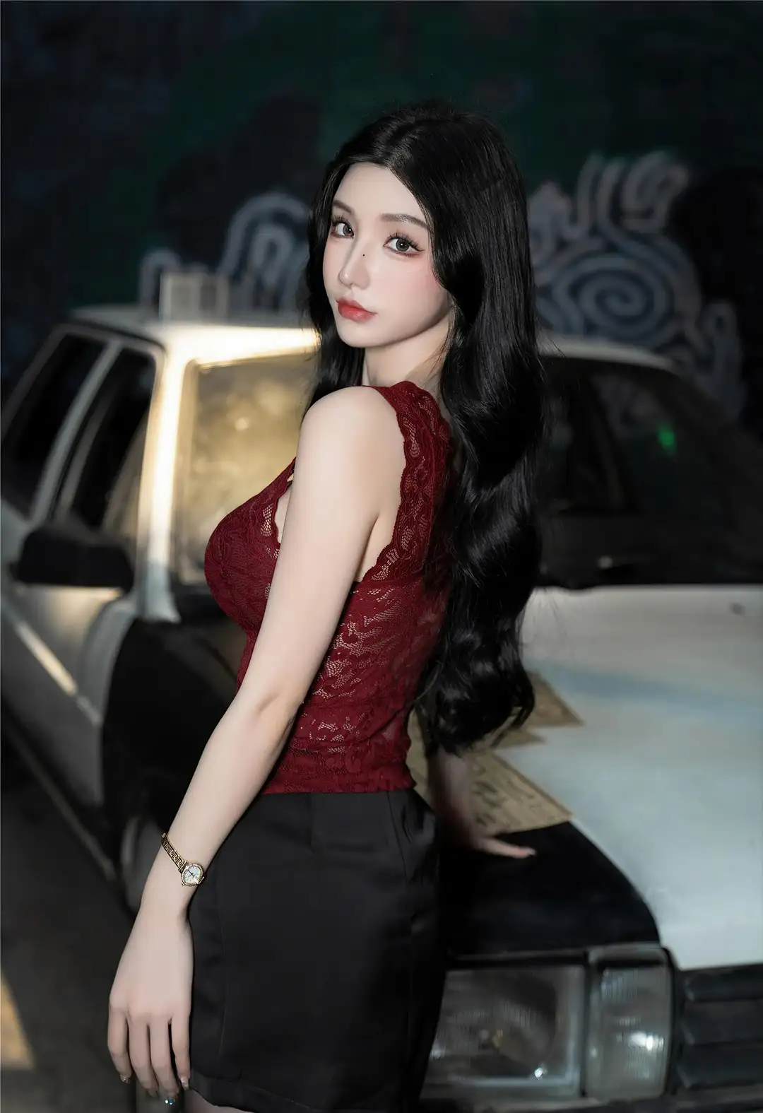 Zhou Yuxi 2026 wet hair white shirt pure and sexy bathroom style