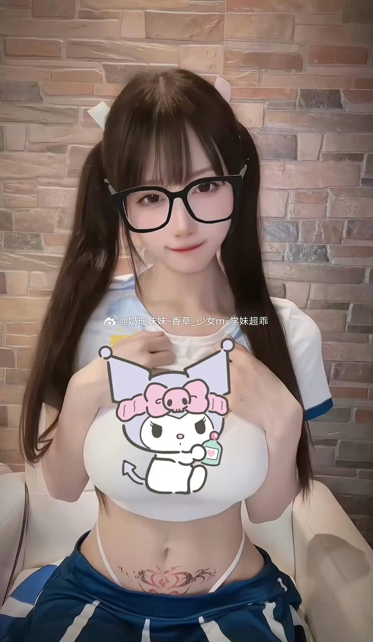 九尾狐狸M 香草少女粉色狐狸尾巴私房写真 魅惑甜美光影摄影