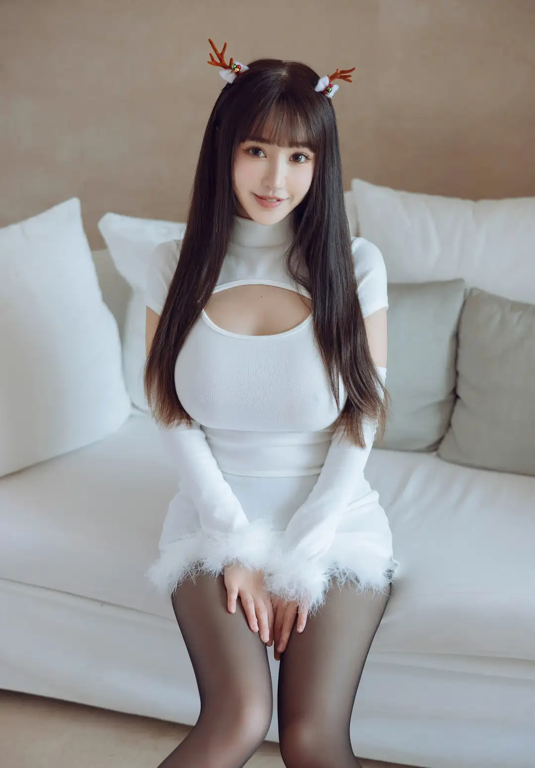 朱可儿 (6) 朱可儿 2026粉色上衣甜美风 清纯私房高清写真
