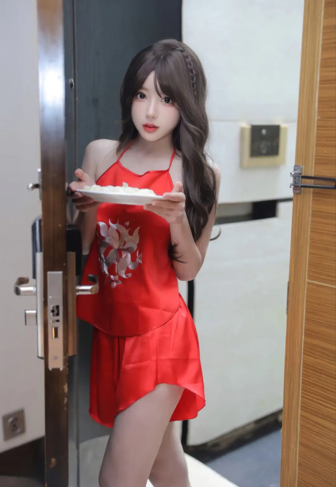 桃妖夭 (4) 桃妖夭 简约内搭自然光 妖娆活力私房摄影
