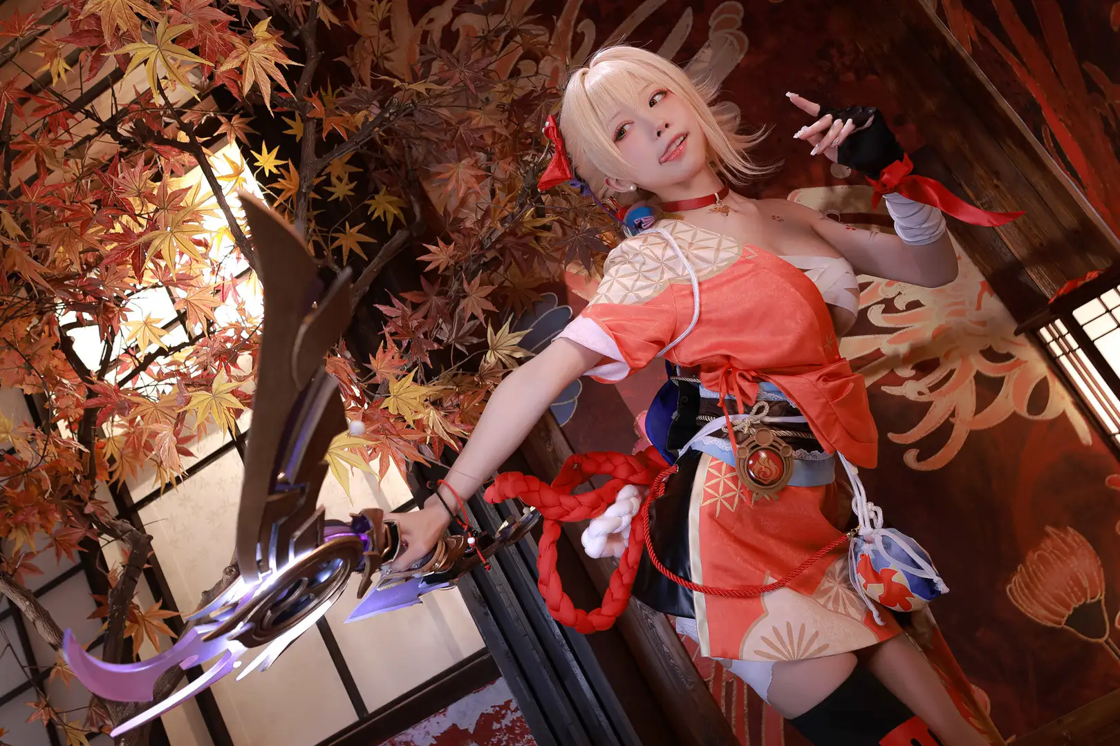 水淼 (5) 水淼 粉色睡裙柔美甜妹私房写真 清透治愈摄影